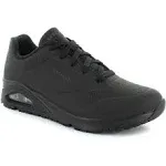 Skechers Work Uno SR-108021 9.5 Women's Black Shoe