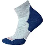 Smartwool Women's Light Gray Run Targeted Cushion Ankle Socks