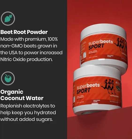 SuperBeets Sport 20 Servings