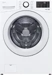 LG 5.0 Cu. ft. White Front Load Washer