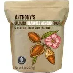 Anthony's Blanched Almond Flour, 4 lb, Finely Ground, Gluten Free, Non GMO, Keto Friendly