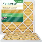 Filterbuy 20x20x1 MERV 11 Pleated HVAC AC Furnace Air Filters (6-Pack)