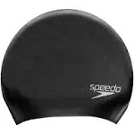 Speedo Unisex Long Hair Swimming Cap Comfortable Secure Fit Protects Long Hairs