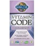 Garden of Life Vitamin Code Raw Prenatal Supplement, Capsules - 90 count