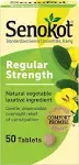 Senokot Natural Vegetable Laxative, Tablets - 50 count