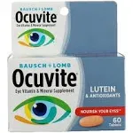 Bausch & Lomb Ocuvite Eye Vitamin & Mineral Supplement 120 Tablets