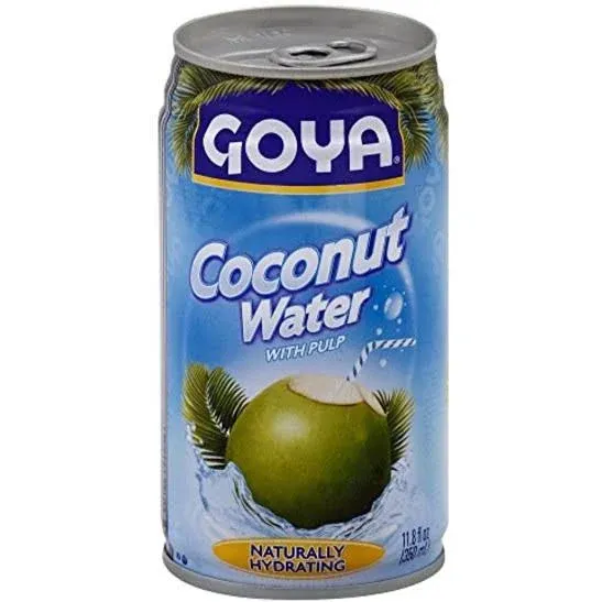 Goya Coconut Water, 11.8 oz, 6 Cans