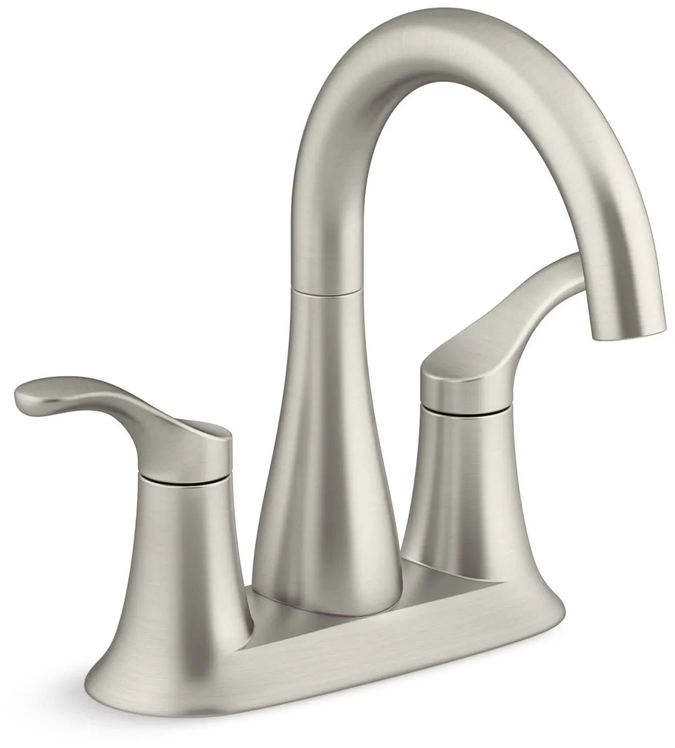 KOHLER Simplice Centerset bathroom sink faucet, 1.2 gpm