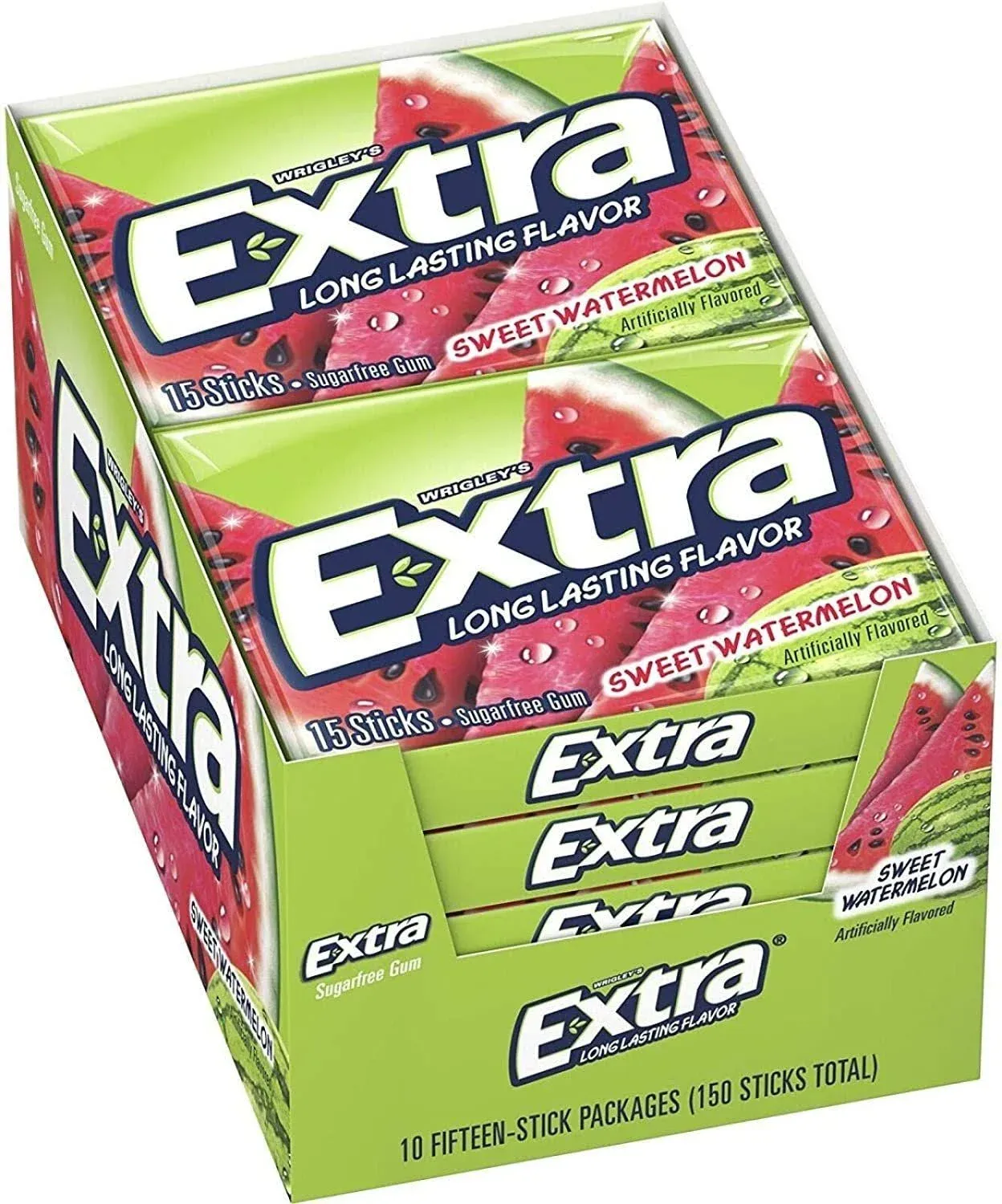 Wrigley's Extra Sugar Free Gum, Sweet Watermelon (3.09 oz, 35 ct)