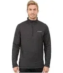 Columbia Great Hart Mountain III Half-Zip Pullover - Black Heather (L)