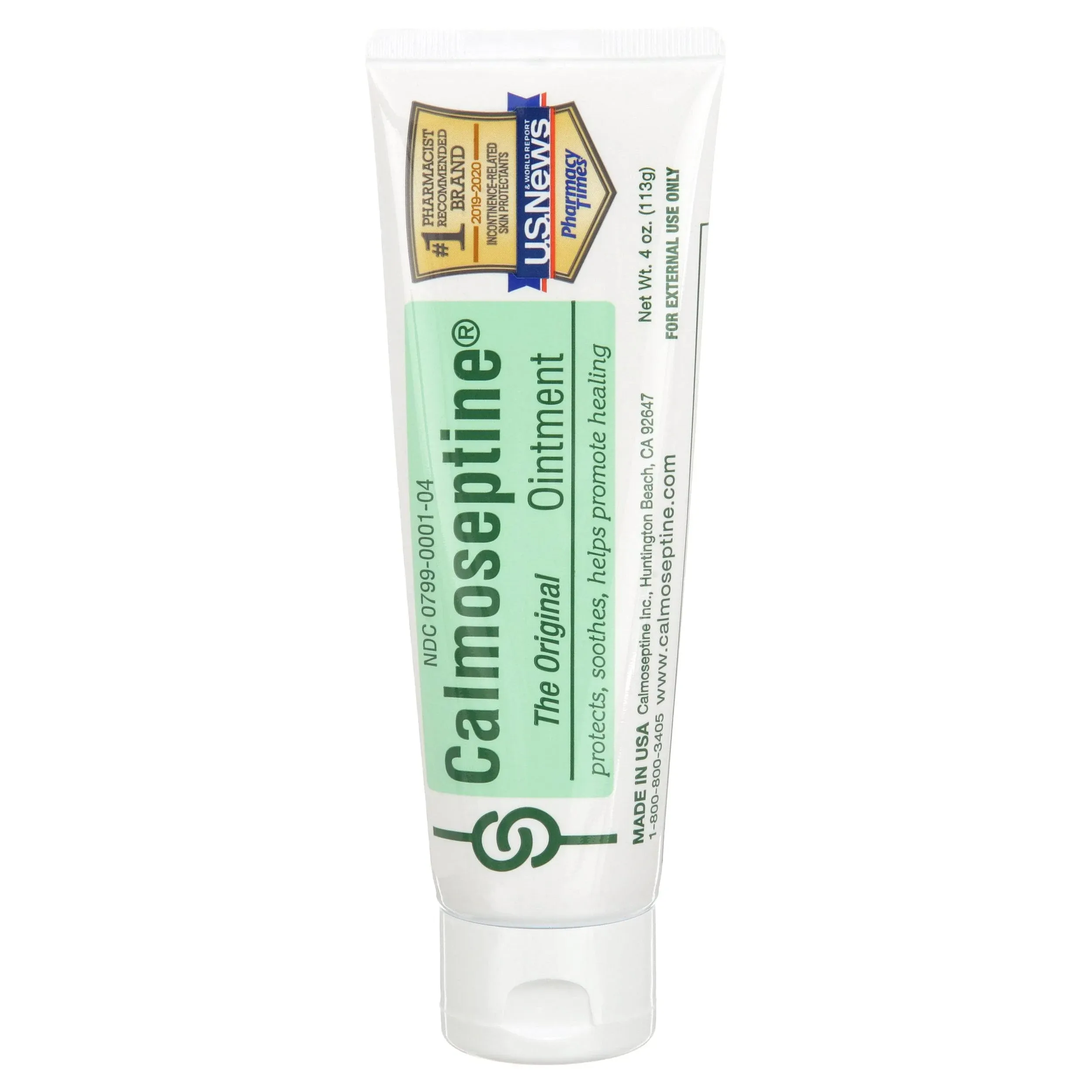 Calmoseptine Skin Protectant, 4 oz. Tube, Scented Ointment