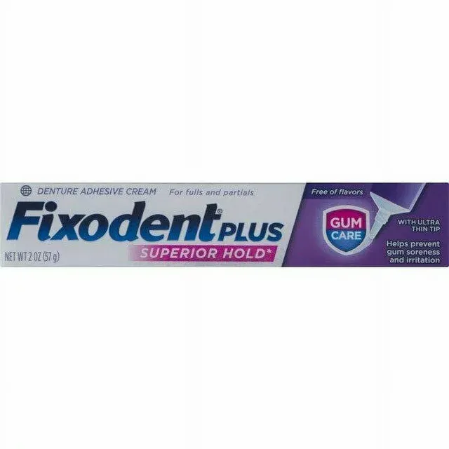 Fixodent Denture Adhesive Cream Plus Scope