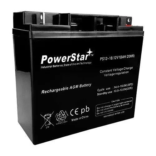 12V 18Ah Sears Craftsman Diehard Portable Power 1150 Battery - Replacement UB12220