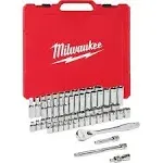 56 Pc. 3/8" Dr. Ratchet & Socket Set - SAE & Metric