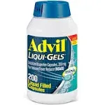 Advil Liqui-Gels Ibuprofen, 200 mg, Minis, Capsules - 200 capsules