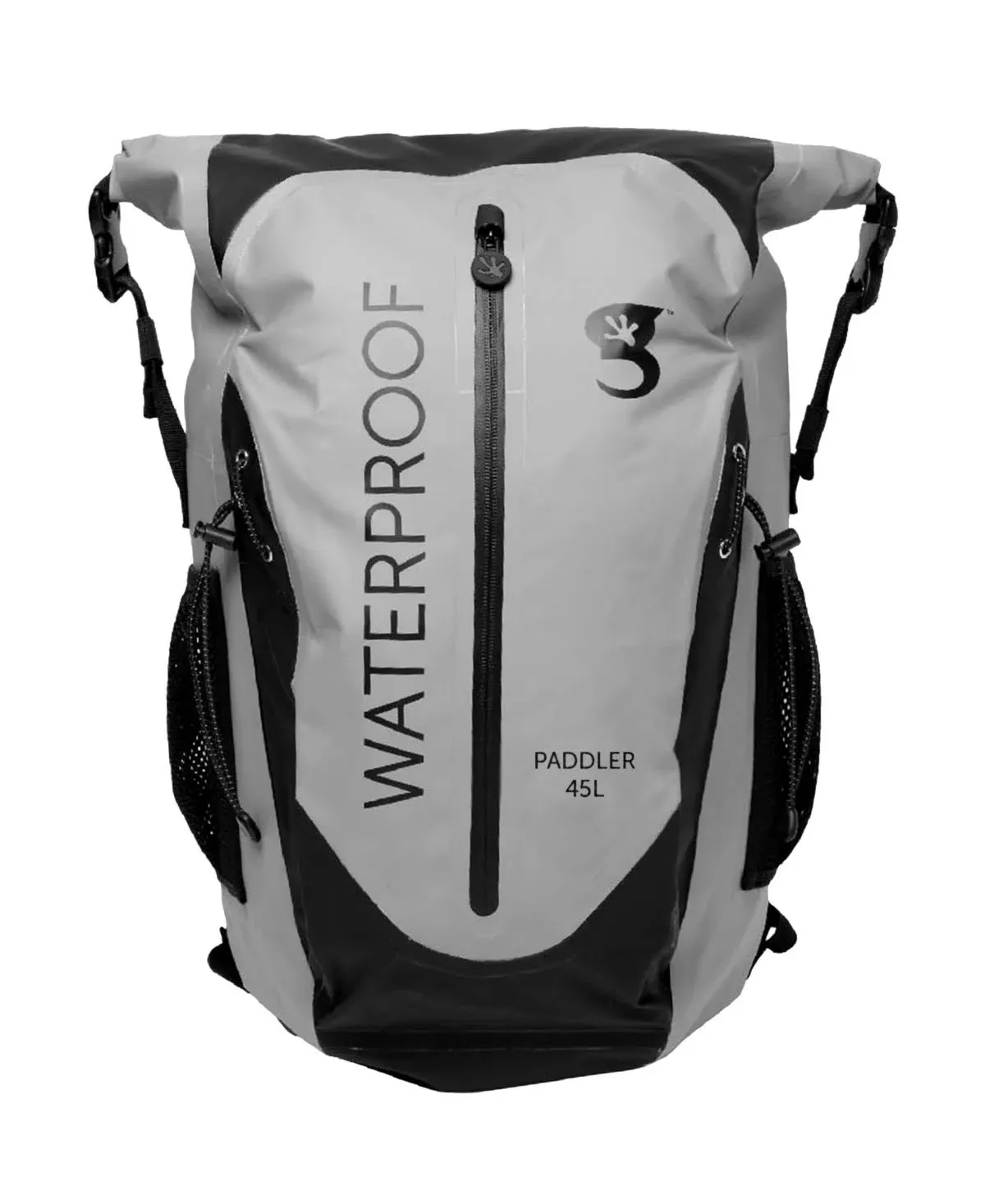 Geckobrands Paddler 45L Waterproof Backpack Grey