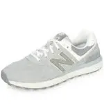 New Balance Women's 574 Greens V2 Golf Shoes - Light Grey / Medium / 8