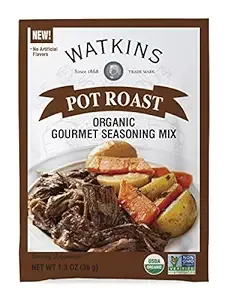 Watkins Organic Gourmet Seasoning Mix, Pot Roast, 1.3 Oz. Pouch, 1 Count