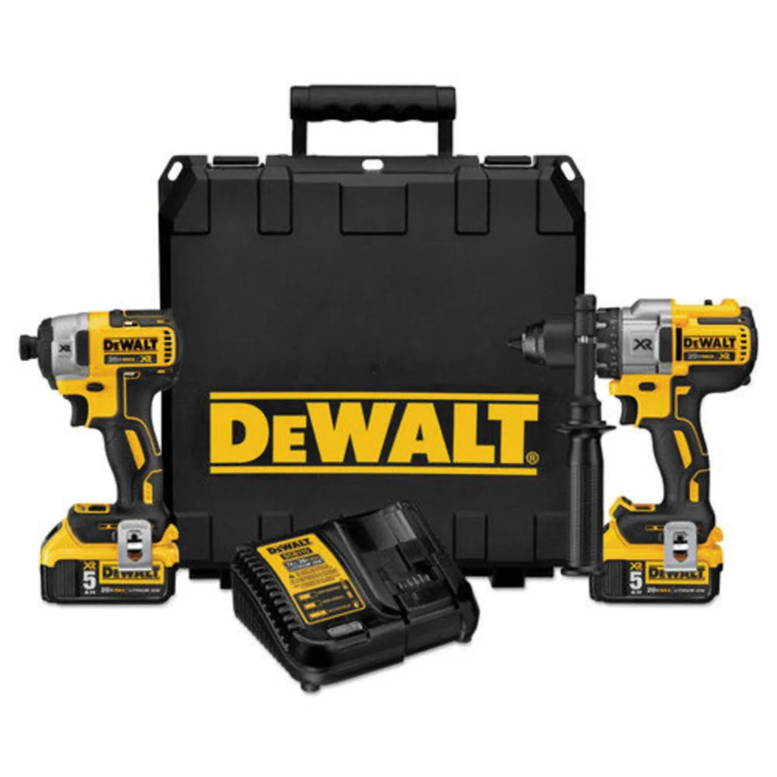 DeWalt 20V Max Cordless Brushless XR Hammerdrill & Impact Driver Combo Kit DCK299P2