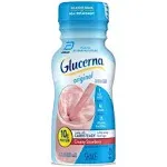 Glucerna Shake, to Help Manage Blood Sugar, Creamy Strawberry, 8 oz, 24 ct