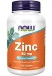 Now Foods Zinc 50 mg - 250 Tablets