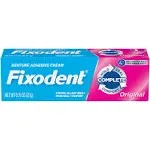 Fixodent Denture Adhesive Cream, Original - 0.75 oz tube