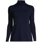 Lands' End Women's Long Sleeve Turtleneck