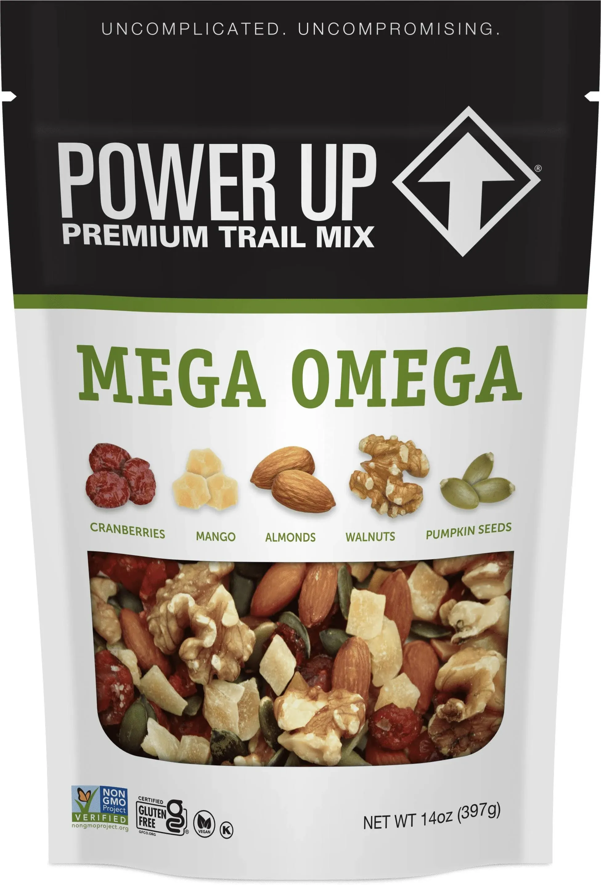 Power Up - Trail Mix Mega Omega, 14 oz