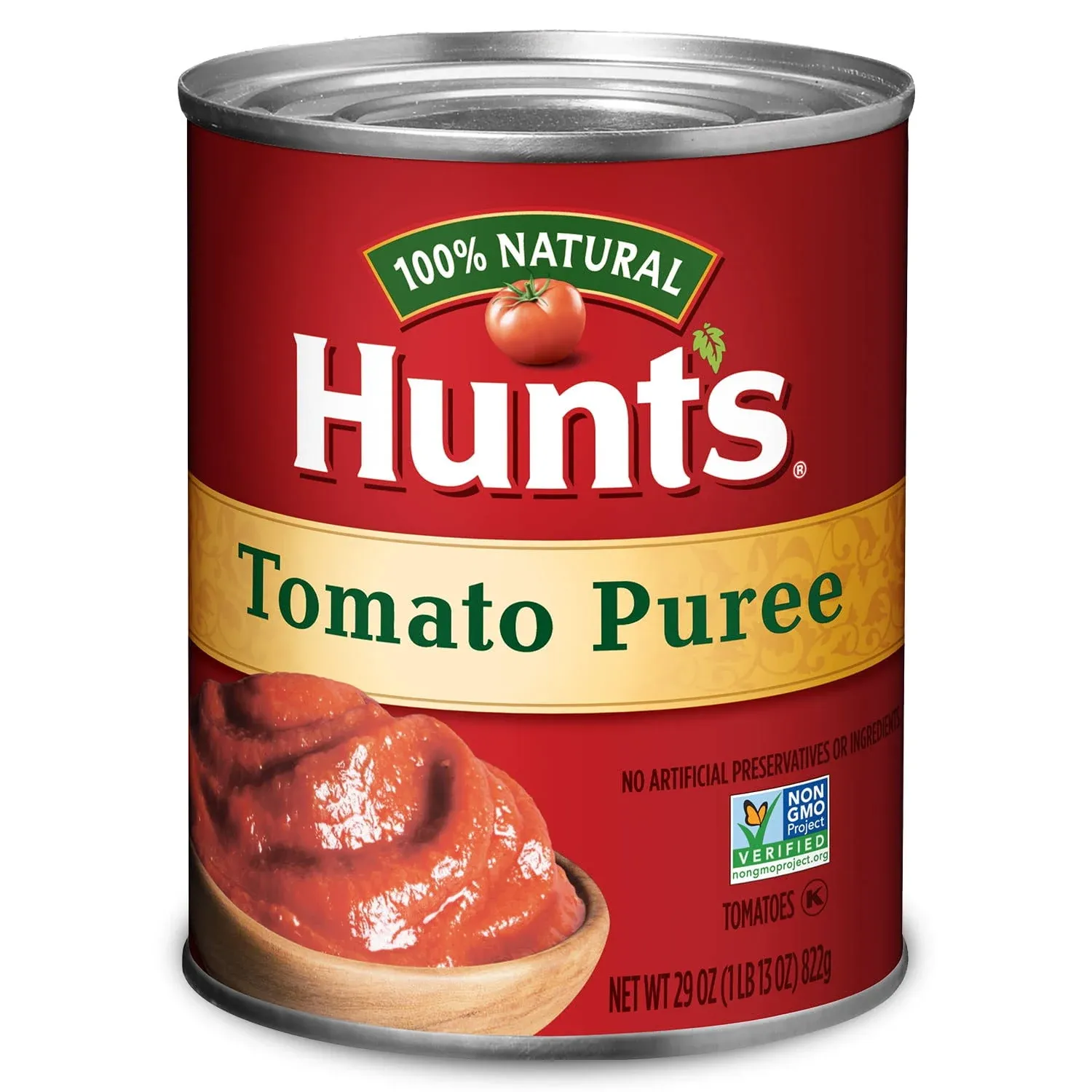 Hunt's Tomato Puree, 100% Natural - 29 oz