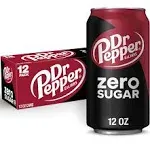 Dr Pepper Zero Sugar Soda