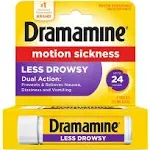 Dramamine Less Drowsy Motion Sickness Relief