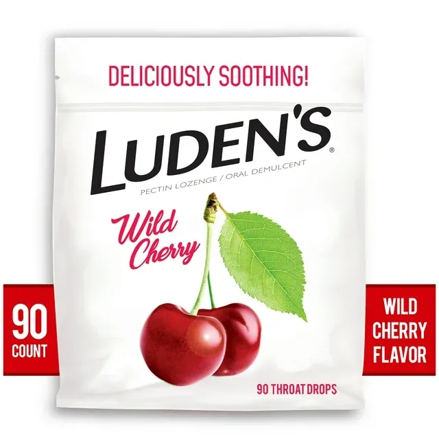 Luden's Wild Cherry Throat Drops