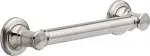 Delta 41612 12&#034; Traditional Grab Bar - Brilliance Stainless