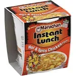 Maruchan Instant Lunch, Hot and Spicy Chicken - 2.25 oz cup