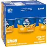 Kraft Foods Easy Made Macaroni & Cheese Cups - 8 pack, 2.05 oz each