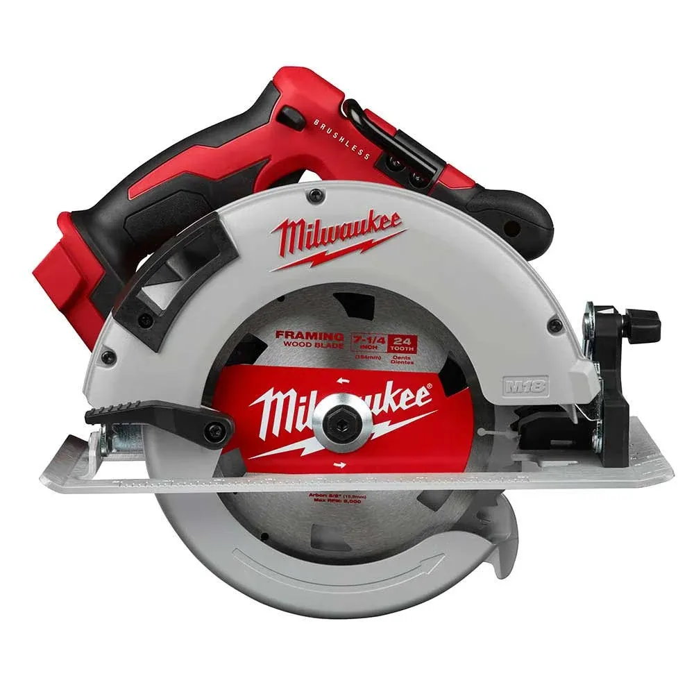 Milwaukee 2631-80 M18 18V Brushless Cordless 7-1/4 in. Circular Saw (Tool Only)