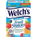 Welch's Mixed Fruit Snack (1.1 lbs, 22 ct)