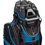 Founders Club Premium Cart Bag with 14 Way Organizer Divider Top (Aegean Blue)