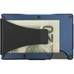 Ridge Men's Minimalist Metal RFID Blocking Wallet with Card Holder