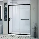 DreamLine Infinity-Z 72 in. H Semi-Frameless Sliding Shower Door SHDR