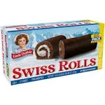 Little Debbie Cakes, Swiss Rolls, Big Pack - 12 cakes, 20.08 oz