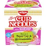 Nissin Cup Noodles with Shrimp, 2.25 oz, 24 Count