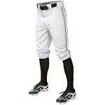 Easton Youth Rival+ Piped Knicker Baseball Pants White/Black L