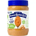 Peanut Butter & Co Simply Smooth, Peanut Butter Spread, No Added Sugar, 16 oz