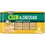 Keebler Sandwich Crackers Club and Cheddar