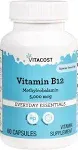 Vitacost Vitamin B-12 Methylcobalamin 5000 Mcg