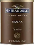 Ghirardelli 3.12 lb. Mocha Frappe Mix