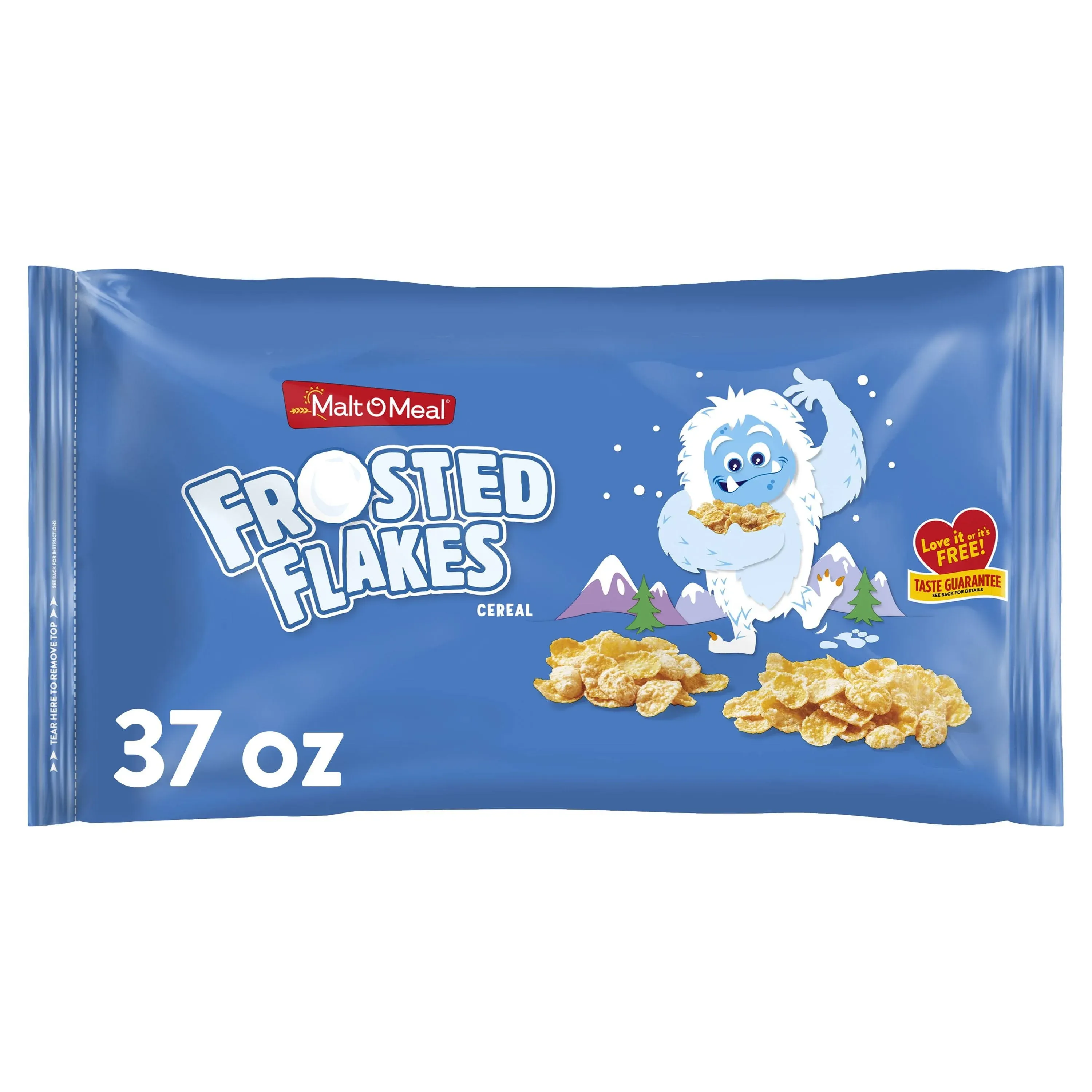 Malt-O-Meal Cereal, Frosted Flakes - 37 oz bag