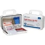 First Aid Only 6021 20-Piece Bloodborne Pathogen (BBP) Spill Clean-Up Kit with Plastic Case