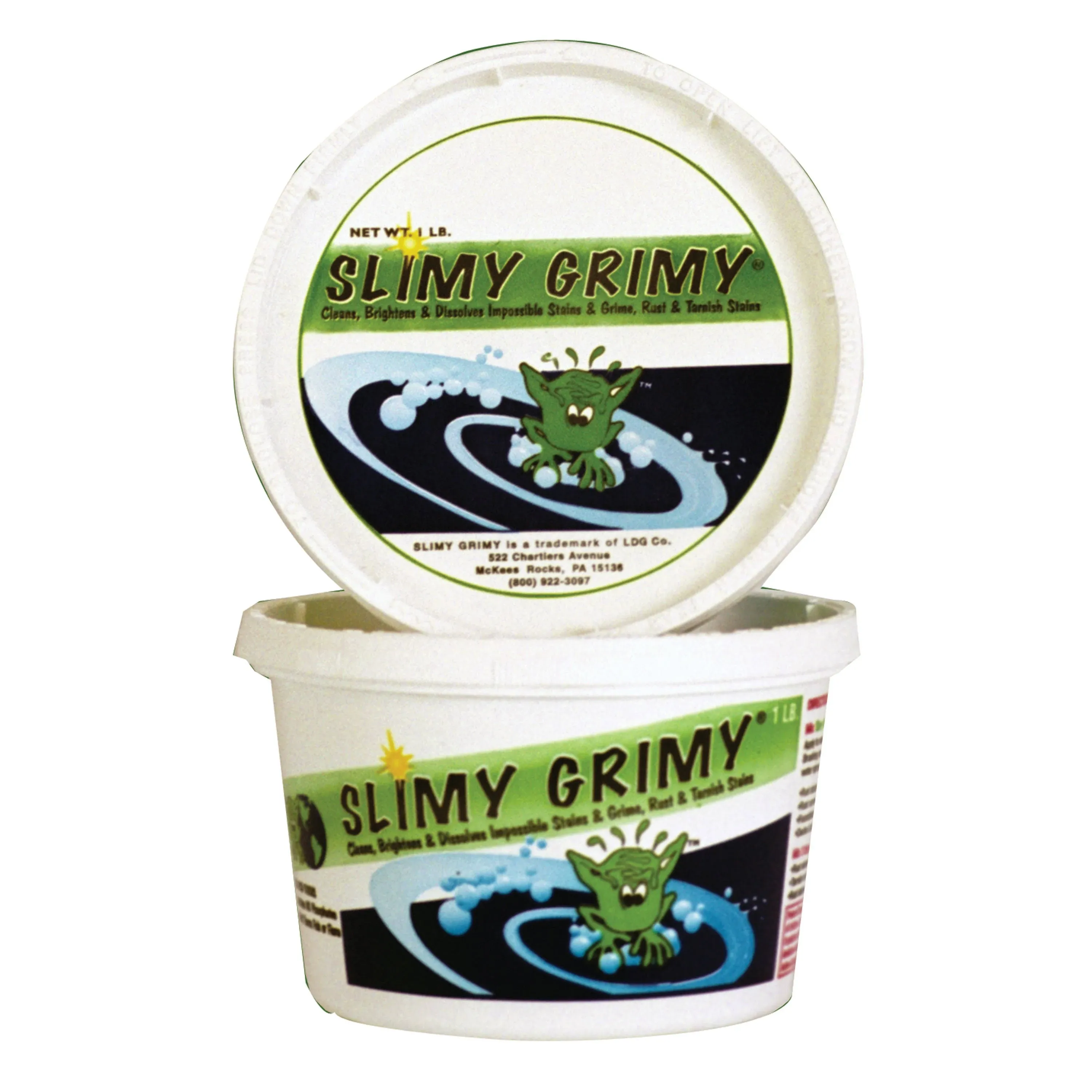 Slimy Grimy Granular  1 Pound Vessel - Boat Hull Cleaner and More